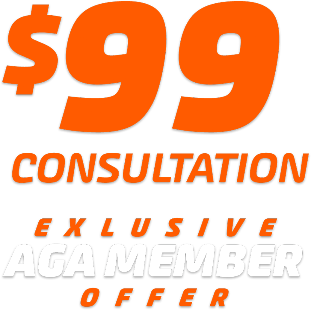 $99 Consultation Exclusive AGA Member Offer